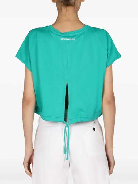 Tricouri Department Five Yumana T-Shirt AZURE Femei (BM 8947754) 3