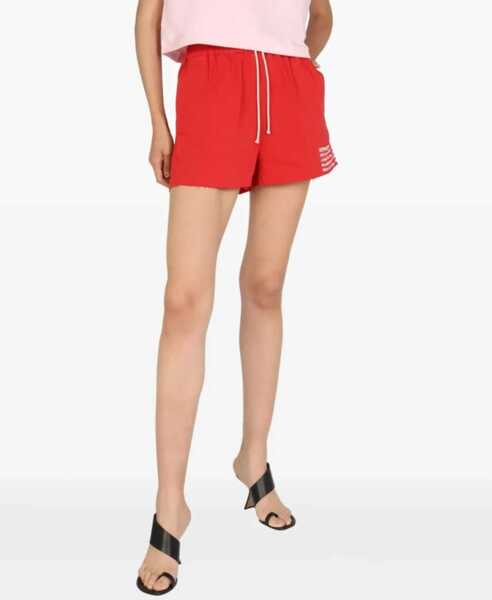 Pantaloni scurti Department Five Logo Print Shorts RED Femei (BM 8947757) 2