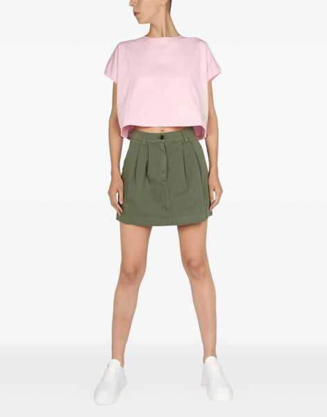 Fuste casual Department Five Sweta Skirt MILITARY GREEN Femei (BM 8947778) 2