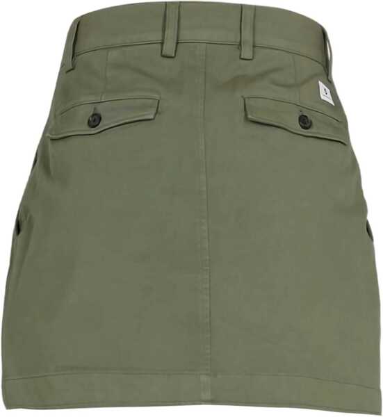 Fuste casual Department Five Sweta Skirt MILITARY GREEN Femei (BM 8947778) 3