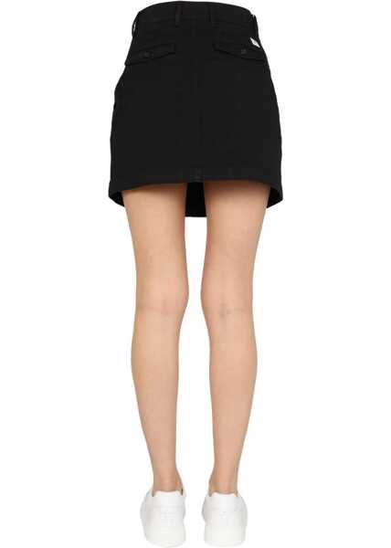 Fuste casual Department Five Sweta Skirt BLACK Femei (BM 8947817) 4