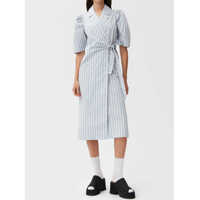Rochii elegante Wrap Midi Dress Femei