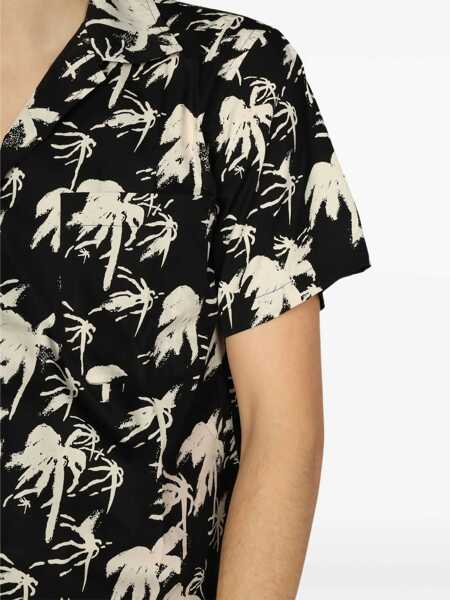 Camasi casual Department Five Hawaiian Logo Print Shirt MULTICOLOUR Barbati (BM 8950175) 4