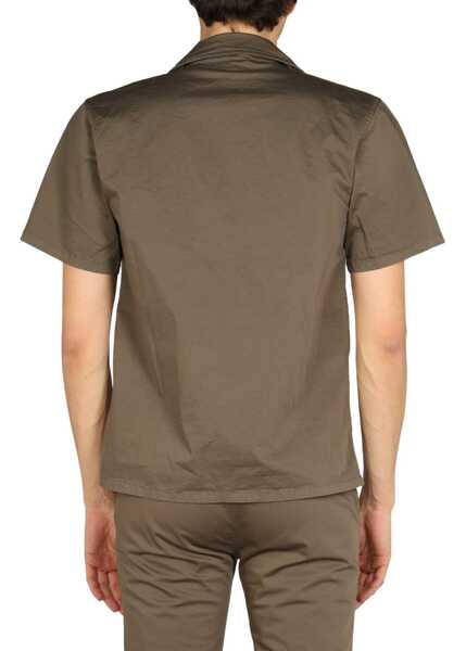 Camasi casual Department Five Hawaiian Logo Print Shirt MILITARY GREEN Barbati (BM 8950181) 3