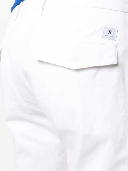 Pantaloni casual Department Five Prince Pants WHITE Barbati (BM 8951534) 5