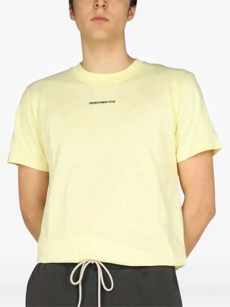 Tricouri Department Five Aleph T-Shirt YELLOW Barbati (BM 8951537) 3