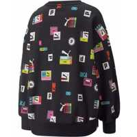 Bluze de trening Brand Love Oversized Aop Femei