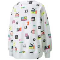 Bluze de trening Brand Love Oversized Aop Femei