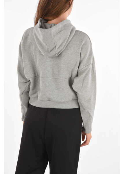 Hanorace Converse Printed Hoodie Sweatshirt Gray Femei (BM 8954801) 2