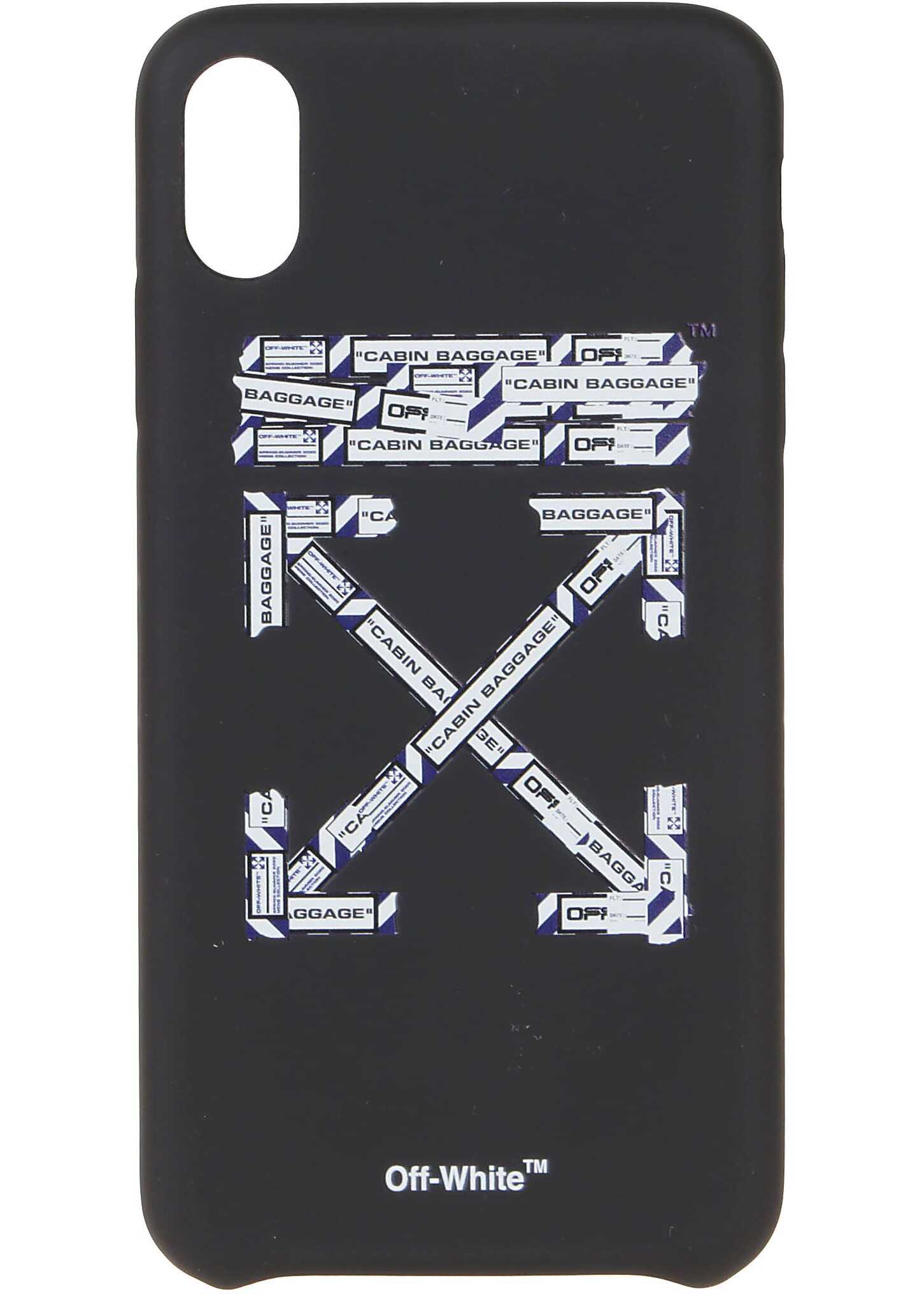 Off-White Arrow Printed Airport Xs Max Iphone Case Black