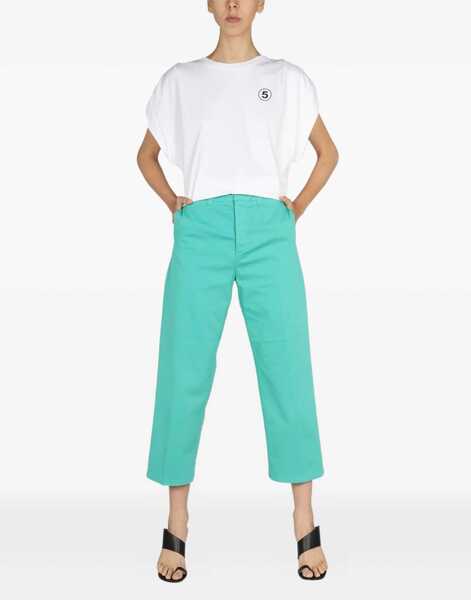 Tricouri Department Five Hollywood T-Shirt WHITE Femei (BM 8956901) 2