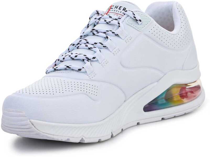 Sneakers SKECHERS Uno 2 - Floating Love White/Multicolor Femei (BM 8957126) 4