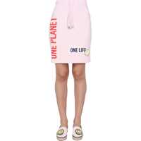 Fuste casual "One Life One Planet Smiley" Skirt Femei