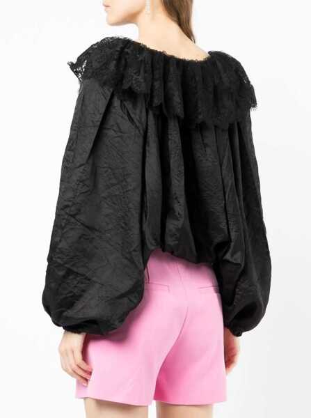 Bluze Patou Embroidery Blouse BLACK Femei (BM 8959244) 4