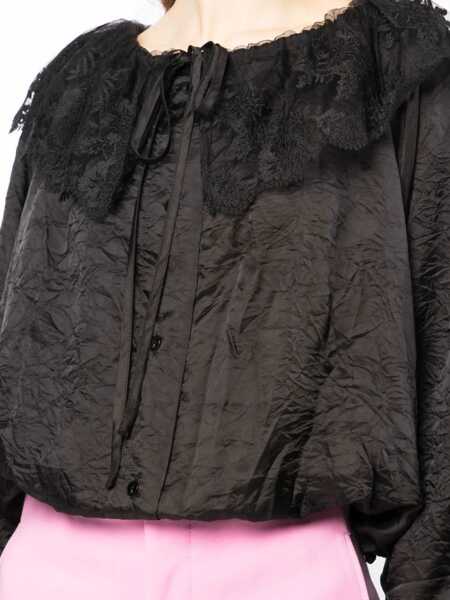 Bluze Patou Embroidery Blouse BLACK Femei (BM 8959244) 5