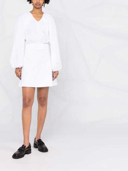 Rochii casual Patou Balloon Sleeves Dress WHITE Femei (BM 8959841) 2