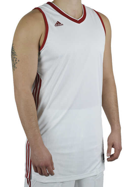 Tricouri adidas Performance adidas E Kit JSY 3.0 White Barbati (BM 8961245) 4