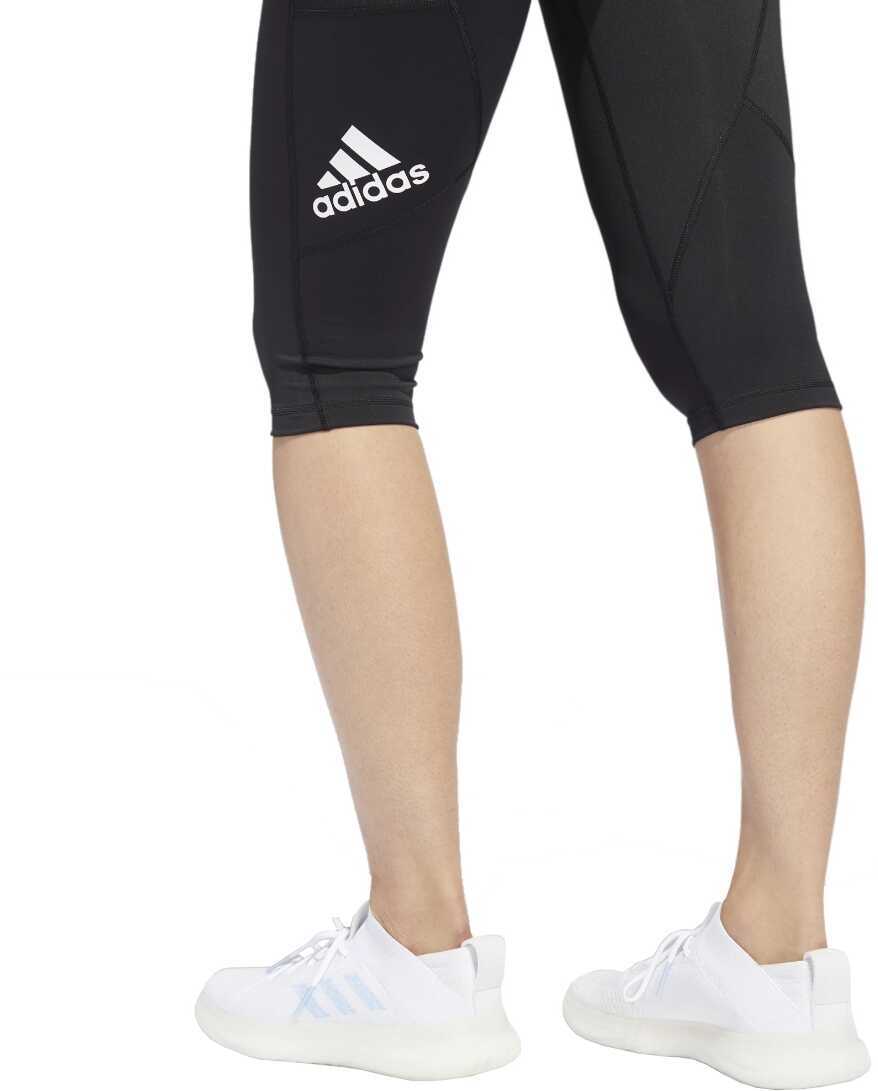 Colanti fitness adidas Performance Adidas Techfit Capri Tights Black Femei (BM 8961548) 4