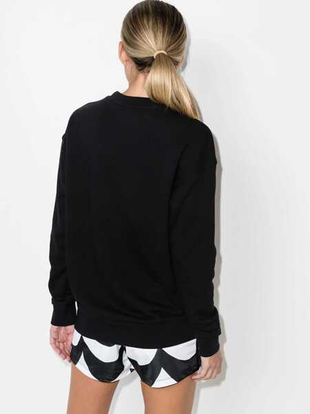 Bluze adidas Originals adidas Trefoil Crew Sweatshirt Black Femei (BM 8961563) 3