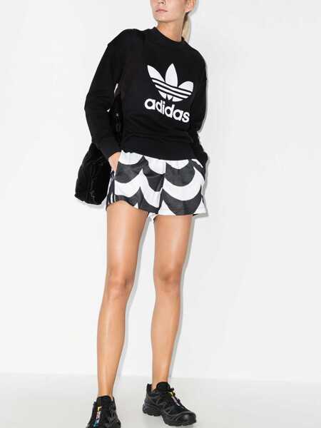 Bluze adidas Originals adidas Trefoil Crew Sweatshirt Black Femei (BM 8961563) 5
