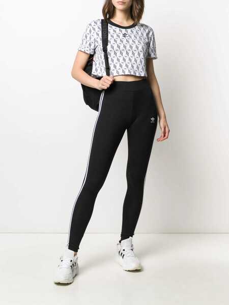 Colanti fitness adidas Originals adidas Adicolor 3-Stripes Tights Black Femei (BM 8961566) 2