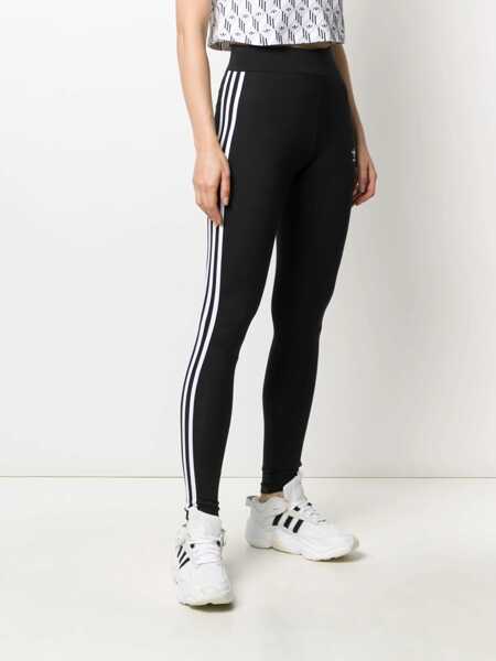 Colanti fitness adidas Originals adidas Adicolor 3-Stripes Tights Black Femei (BM 8961566) 3