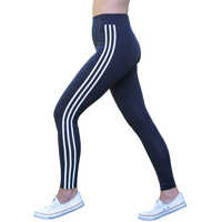 Colanti fitness Dama - Colanti fitness adidas Originals adidas Adicolor 3-Stripes Tights Black Femei (BM 8961566) - B-mall.ro