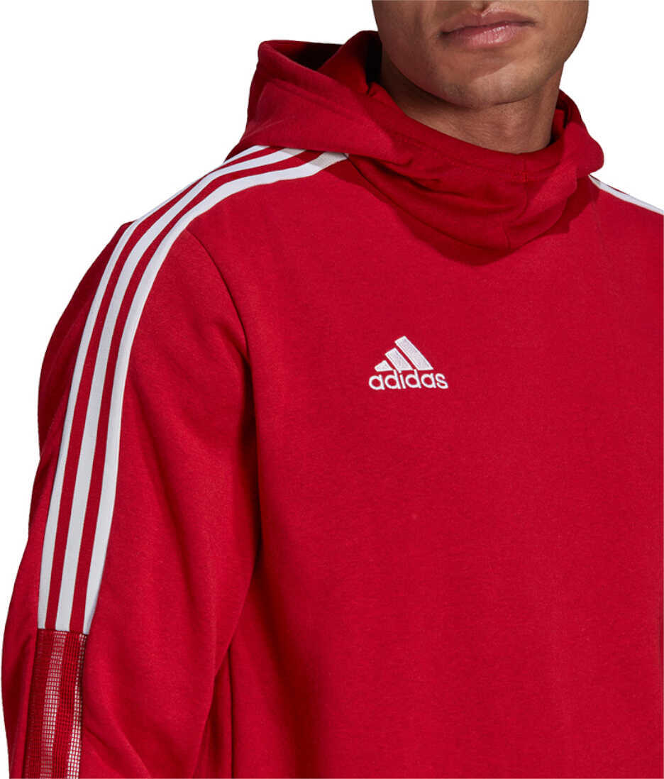 Hanorace adidas Performance adidas Tiro 21 Sweat Hoody Red Barbati (BM 8961824) 4