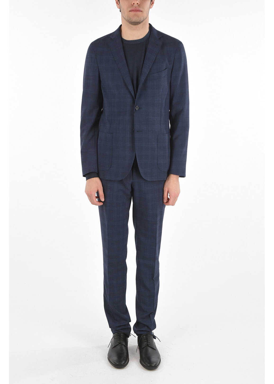 CORNELIANI Cc Collection Smart Suit Unlined Reward Suit Blue