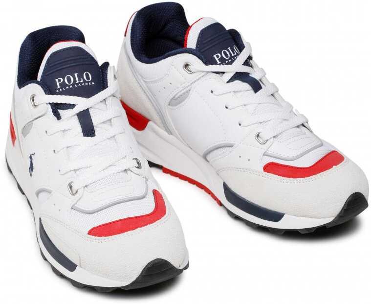 Sneakers Ralph Lauren Trackster 200 White Barbati (BM 8965793) 4