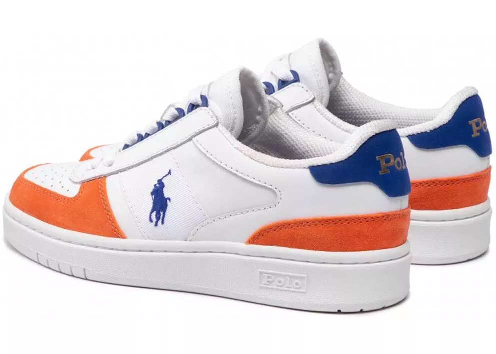 Sneakers Ralph Lauren Polo Court White Barbati (BM 8965805) 2