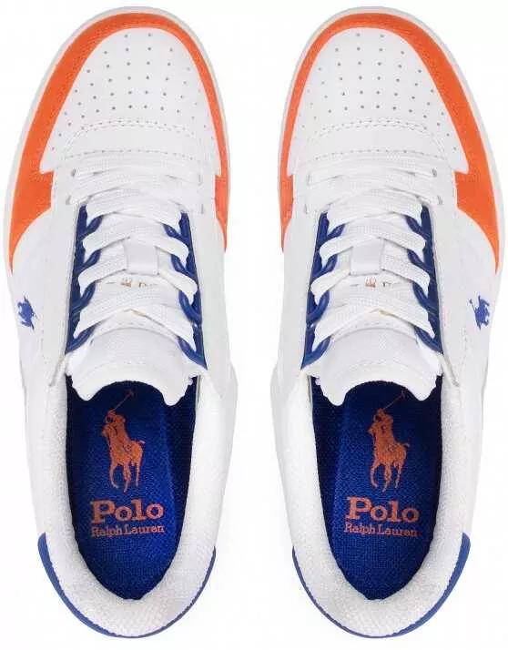 Sneakers Ralph Lauren Polo Court White Barbati (BM 8965805) 5
