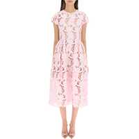Rochii Cotton Lace Midi Dress Femei