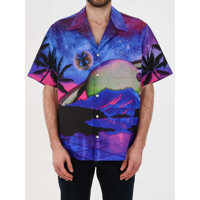Camasi Water Sky Print Shirt Barbati