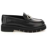 Mocasini Gancini Leather Loafers Femei
