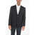 CORNELIANI 2 Button Cerim.academy Peak Lapel Blazer Blue