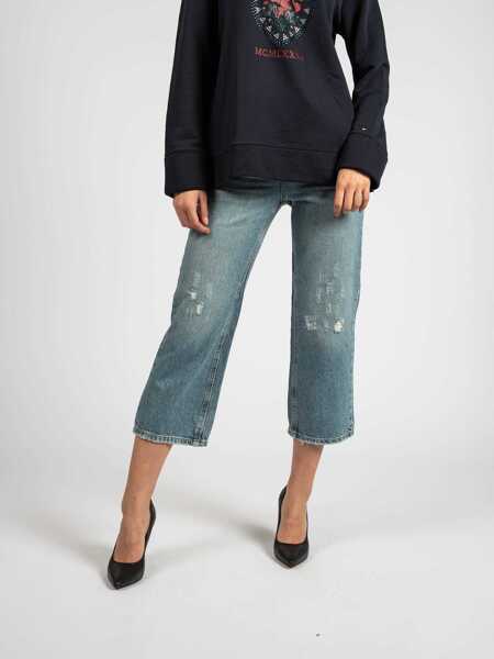 Pantaloni casual Liu Jo Flare Wine U19066 Niebieski Barbati (BM 8973467) 3