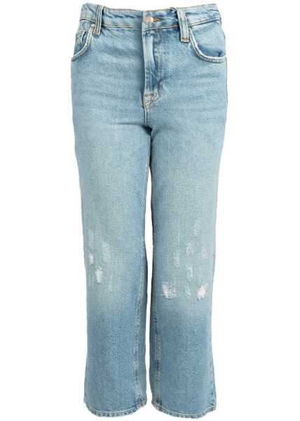 Pantaloni casual Liu Jo Flare Wine U19066 Niebieski Barbati (BM 8973467) 5