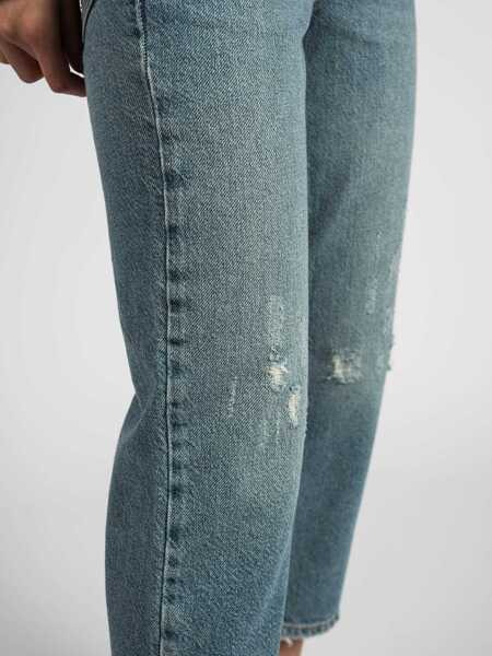 Pantaloni casual Liu Jo Flare Wine U19066 Niebieski Barbati (BM 8973467) 7