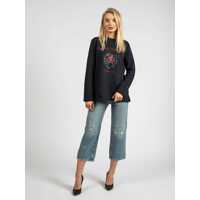 Blugi drepti Flare Wine U19066 Femei