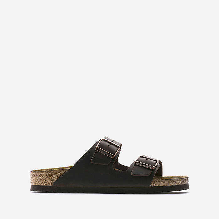 Birkenstock flaps Arizona Nu Oiled Habana 0052533 bronze