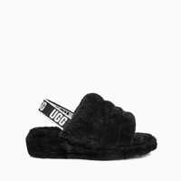 Papuci UGG UGG W Fluff Yeah Slide 1095119 BLK