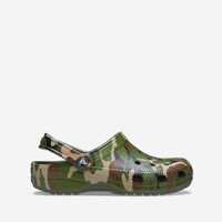 Saboti Crocs Classic Printed Camo Clog 206454 ARMY GREEN/MULTI flip flops Barbati