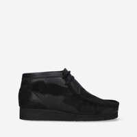 Sneakers Clarks Originals Wallabee Patch Black Combi 26163921 Barbati