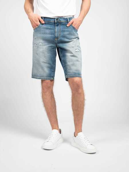 Pantaloni scurti Antony Morato Dave MMDS00072 Niebieski Barbati (BM 9007559) 6