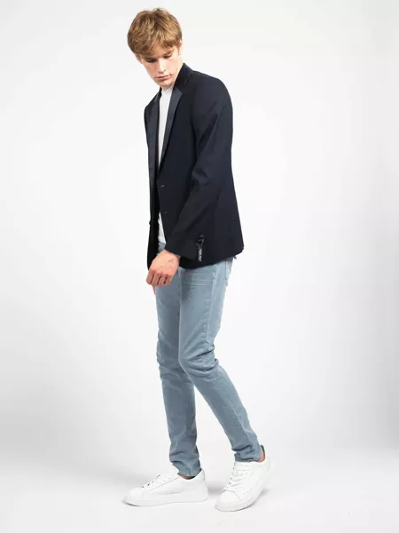 Pantaloni casual Antony Morato Ozzy MMDT00198 Niebieski Barbati (BM 9007568) 7