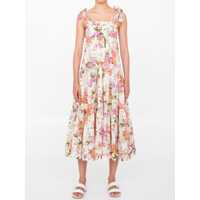 Rochii elegante Long Floral Dress Femei