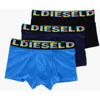 Lenjerie intima Cotton Stretch Umbx Set Of 3 Boxers With Coloured Logo Barbati