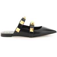 Saboti Roman Stud Flat Mules Femei