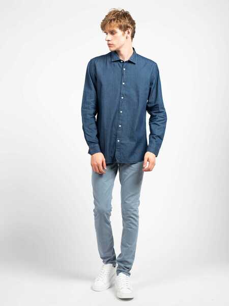 Camasi de blugi Antony Morato MMSL00520 Niebieski Barbati (BM 9010889) 2